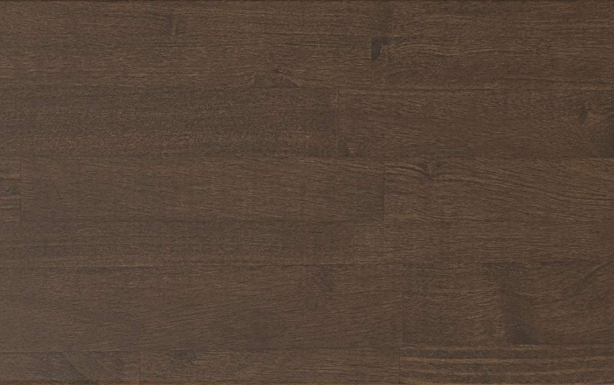 Walnut Brown Rubberwood | Draper Mid Century Low Bookcase