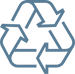 100% plastic-neutral company icon