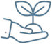 Accompanying sustainability icon