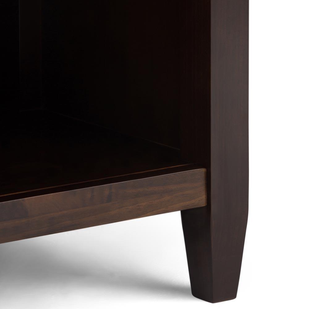 Brunette Brown | Carlton Bedside Table