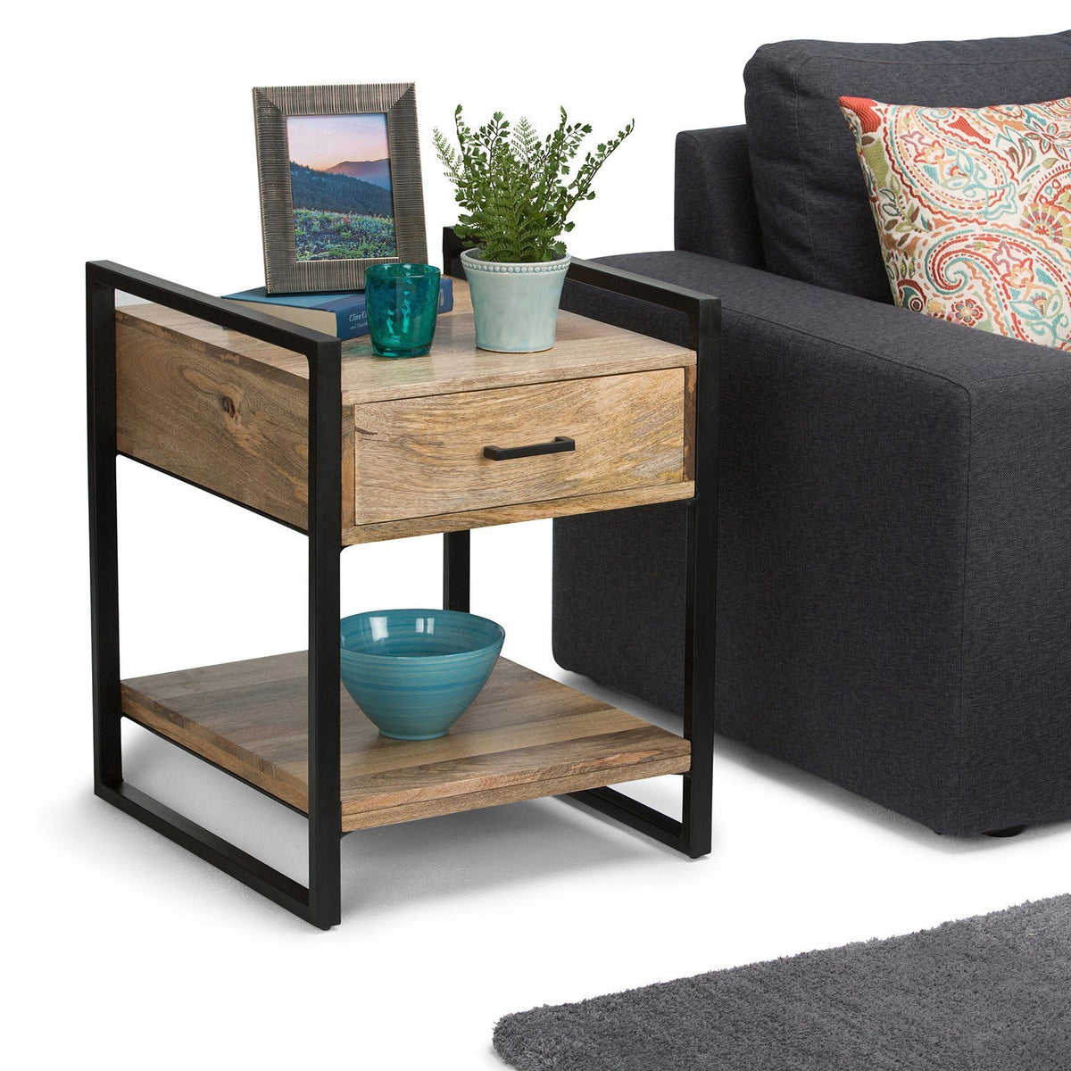 Refined Natural | Riverside End Table