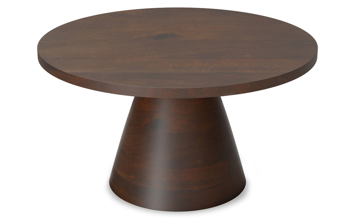 Walnut | Winnie Round Coffee Table in Acacia