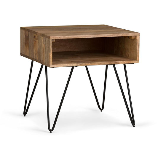 Refined Natural Mango| Hunter End Table