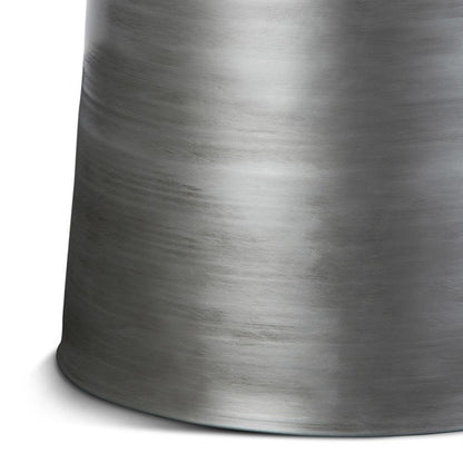 Silver 17 inch | Toby Metal Accent Table