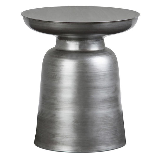 Silver 17 inch | Toby Metal Accent Table