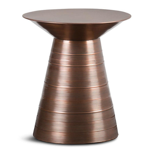 Aged Copper | Sheridan Metal Accent Table