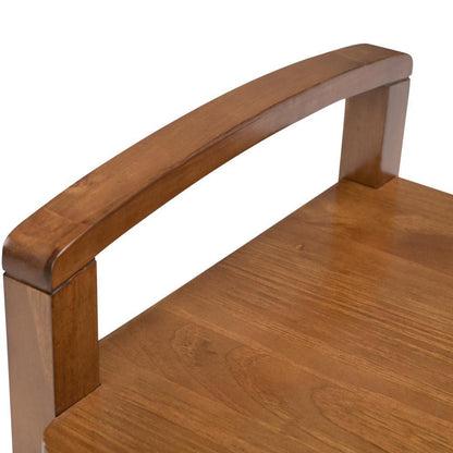 Brunette Brown | Warm Shaker 44 inch Entryway Bench