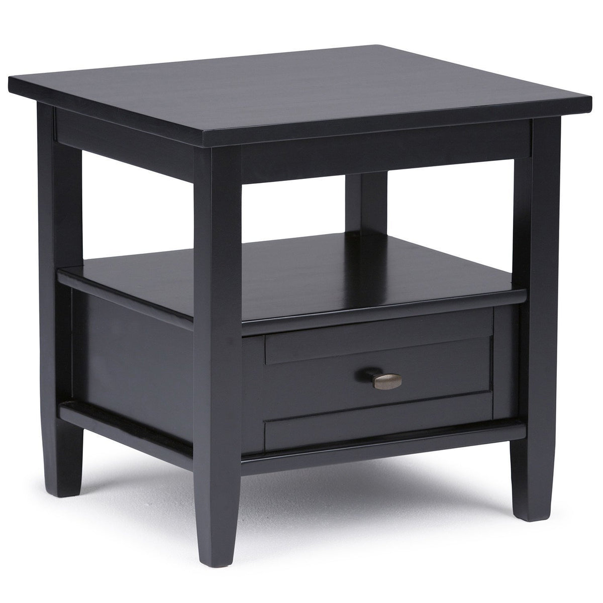 Black | Warm Shaker End Table